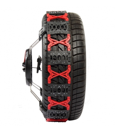 Chaine neige montage frontal et tension automatique pneu 345/35R18