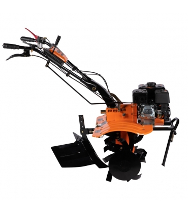 Motoculteur thermique 7,5cv 2AV 1AR roues x4 butteur réglable Detool DZ-M125