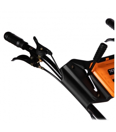 Motoculteur thermique 7,5cv 2AV 1AR roues x4 butteur réglable Detool DZ-M125