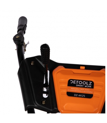 Motoculteur thermique 7,5cv 2AV 1AR roues x4 butteur réglable Detool DZ-M125