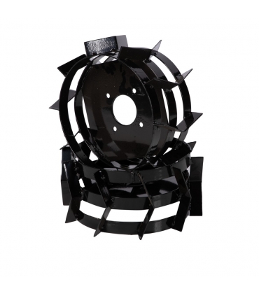 Motoculteur thermique 7,5cv 2AV 1AR roues x4 butteur réglable Detool DZ-M125