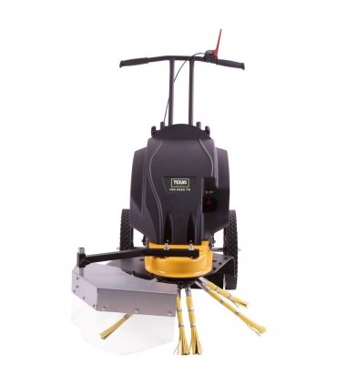 Balayeuse thermique en acier 9 brosses nylon métal 173cc largeur 70cm Texas Pro Weed 710