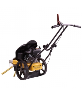 Balayeuse thermique en acier 9 brosses nylon métal 173cc largeur 70cm Texas Pro Weed 710 Balayeuse thermique en acier 9 brosses nylon métal 173cc largeur 70cm Texas Pro Weed 710