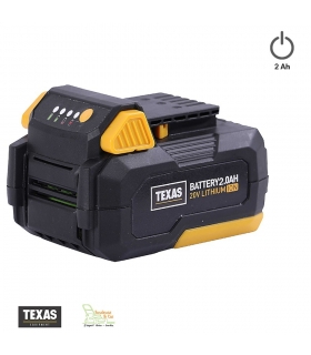 Batterie 20v 2Ah pour outils sans fil à batterie Texas 20 volts