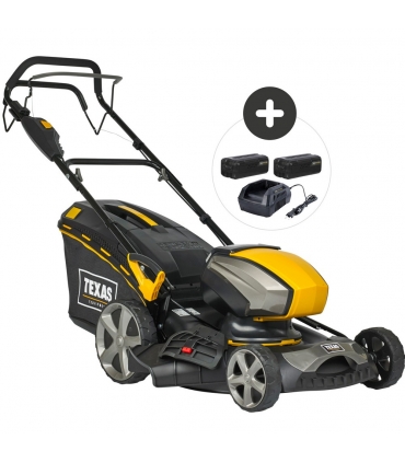 Tondeuse tractée double batterie 40v chargeur lame 46cm TEXAS RAZOR 4640TR-Li