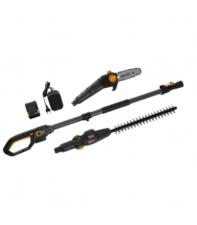 Pack outil à batterie 20 volts élagueuse 19cm  et taille-haies 43cm TEXAS PHX2000-PCX2000 Pack outil à batterie 20 volts élagueuse 19cm  et taille-haies 43cm TEXAS PHX2000-PCX2000