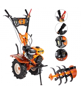 Motoculteur thermique 8,5 Cv 2AV -1AR roues agraires Fermier DZ-M126 Motoculteur thermique 8,5 Cv 2AV -1AR roues agraires Fermier DZ-M126