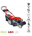 Tondeuse thermique mulching 4 en 1 200cm3 coupe 56 cm bac 60 litres DUNSCH DU12201-56B3