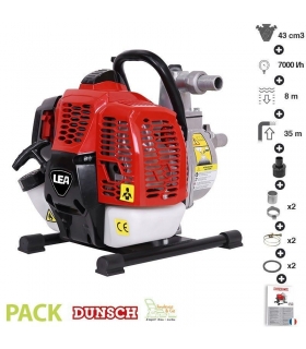 Motopompe 2 temps 42,7 cm3 débit 7000l/h LEA LE71044-25 Motopompe 2 temps 42,7 cm3 débit 7000l/h LEA LE71044-25