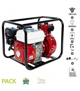 Motopompe thermique haute pression 196cc 30m3 heure Fermier GF-2048 2 pouces Motopompe thermique haute pression 196cc 30m3 heure Fermier GF-2048 2 pouces