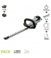 Pack sculpte haies lamier 51cm batterie 56c 2,5Ah et chargeur inclus Ego HT2001E