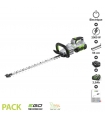 Pack sculpte-haies batterie 2,5Ah et chargeur inclus lame double 66 cm Egopower HT2600E