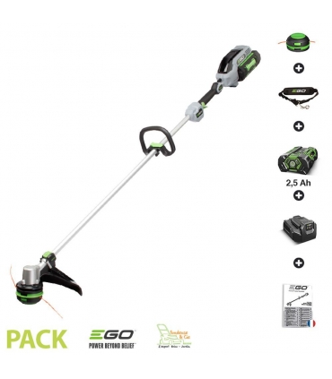 Pack débroussailleuse sur batterie à recharge de fil automatique Powerload EGOPOWER ST1511E coupe 38cm