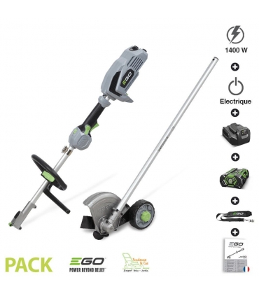Pack dresse bordure à batterie moteur électrique Ego Power  EA0800E