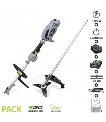 Pack débroussailleuse sans fil avec chargeur et batterie 56 volts inclus Egopower PH1400E BCA1200E