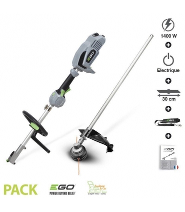 Pack coupe herbe et bordure sur batterie 56v avec chargeur Egopower PH1400E STA1500E