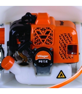 Pulvérisateur thermique à dos 25cc haute pression réservoir 15 l Villager PS15E