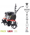 Motobeche thermique 212cc 4100W 2 vitesses fraisage 55 ou 85cm roues de transport LEA LE42212-85W11