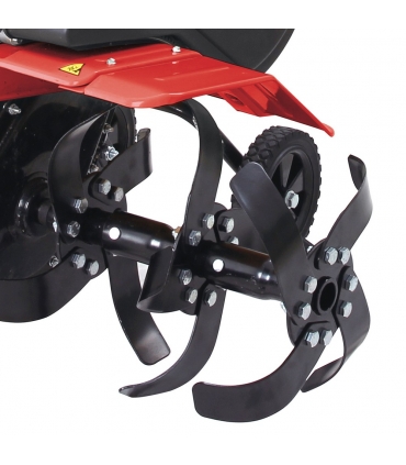 Motobeche thermique 212cc 4100W 2 vitesses fraisage 55 ou 85cm roues de transport LEA LE42212-85W11