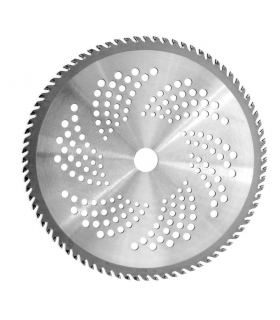 Disque 80 dents 255 mm Texas pour débroussaillage intensif