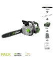 Pack tronconneuse sans fil avec batterie et chargeur guide Oregon 45 cm Ego Power  CS1800E