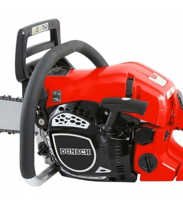 Tronçonneuse thermique professionnelle 62cc 3,2cv guide Oregon 50 cm anti vibration DUNSCH DU32615-50C