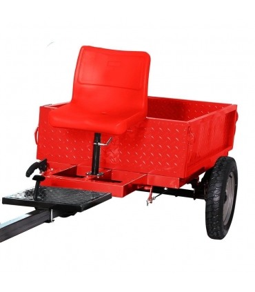 Remorque Motoculteur freinée pour tous modèles de motoculteurs