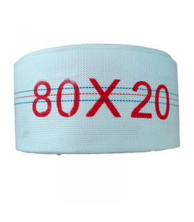 Tuyau de refoulement tressé 3 pouces 76mm x 20m LEA DH80 Tuyau de refoulement tressé 3 pouces 76mm x 20m LEA DH80