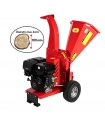 Broyeur thermique 15cv pour branches et végétaux 100mm démarrage électrique FERMIER GF-2206