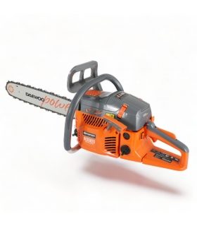 Tronçonneuse thermique professionnelle 54,6cc 3,3cv guide 50 cm anti vibration DAEWOO DCS5820