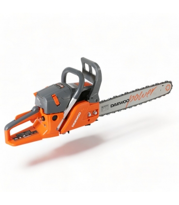 Tronçonneuse thermique professionnelle 54,6cc 3,3cv guide 50 cm anti vibration DAEWOO DCS5820