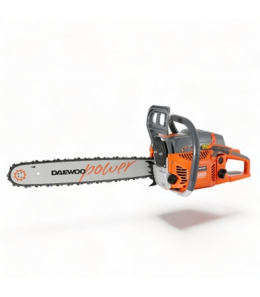 Tronçonneuse thermique professionnelle 54,6cc 3,3cv guide 50 cm anti vibration DAEWOO DCS5820