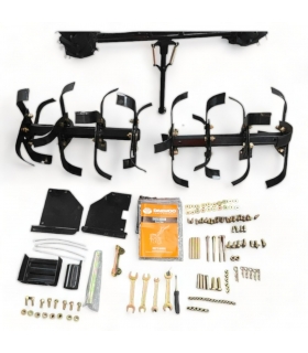 Motoculteur thermique à traction 212cm3, largeur de travail jusqu'à 130cm, 2 vitesses AV/1 AR, guidon ajustable - DAEWOO Motoculteur thermique à traction 212cm3, largeur de travail jusqu'à 130cm, 2 vitesses AV/1 AR, guidon ajustable - DAEWOO