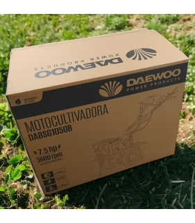 Motoculteur thermique à traction 212cm3, largeur de travail jusqu'à 130cm, 2 vitesses AV/1 AR, guidon ajustable - DAEWOO Motoculteur thermique à traction 212cm3, largeur de travail jusqu'à 130cm, 2 vitesses AV/1 AR, guidon ajustable - DAEWOO