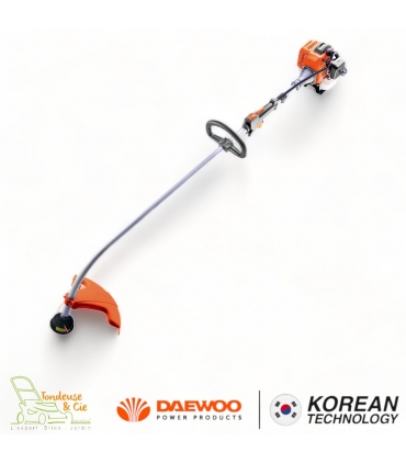 Coupe-Bordure Thermique DAEWOO  - Moteur 26 cm3, 1 CV - Poignée Delta et Accessoires Inclus DATR300
