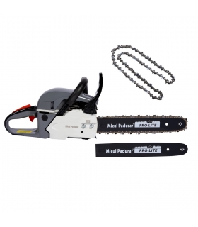 Tronçonneuse thermique 3,2cv 52cc, 2 guides et 2 chaines de 40cm - FERMIER GF-0908-S001-G01 Tronçonneuse thermique 3,2cv 52cc, 2 guides et 2 chaines de 40cm - FERMIER GF-0908-S001-G01