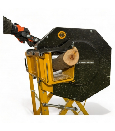 Scie circulaire électrique, diamètre de Coupe 12 cm pour bûches, grumes et bois - TEXAS Powersaw1800