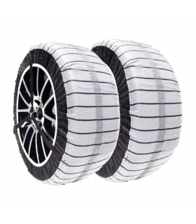 Chaussettes neige pour auto Suv 4x4 265-55R18 homologuées loi Montagne - SILK-100