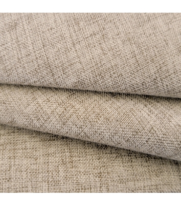 Rideau 100% occultant à œillets, Taupe - 140x240cm prêt a poser Atout Ciel