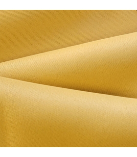 Rideau occultant à œillets, Jaune moutarde - 140x240cm prêt a poser Atout Ciel