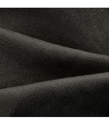 Rideau suédine thermique doublé polaire, Noir - 140x240cm prêt a poser Atout Ciel