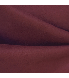 Rideau suédine thermique doublé polaire, Bordeaux - 140x240cm prêt a poser Atout Ciel