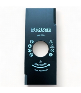 Couteau à herbe deux dents plat rectangulaire diamètre 25,4mm épaisseur 3mm 72050001 Couteau à herbe deux dents plat rectangulaire diamètre 25,4mm épaisseur 3mm 72050001