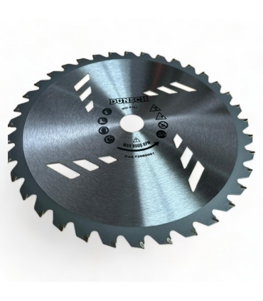 Lame spéciale arbuste  36 dents aiguisées épaisseur 1,2 mm diamètre 25,4mm 72060001