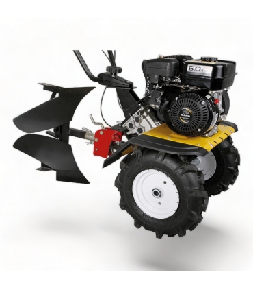 Charrue brabant demi-tour réversible Texas pour motoculteur