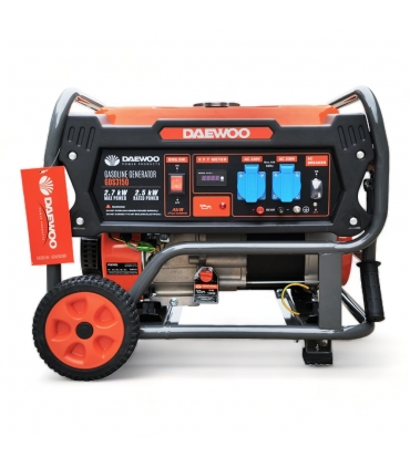 Groupe électrogène à essence 2700W monophasé, 230V, AVR - DAEWOO GDS3150E