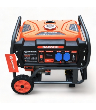 Groupe électrogène à essence 2700W monophasé, 230V, AVR - DAEWOO GDS3150E