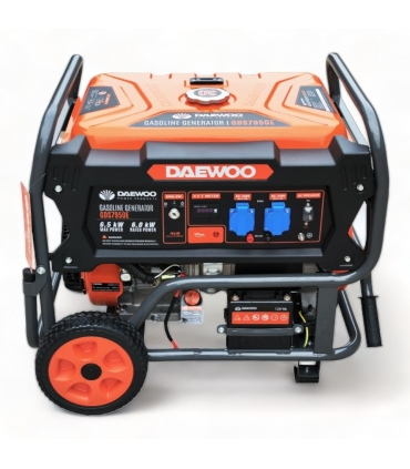 Groupe électrogène à essence 6500W, démarrage électrique, Régulateur AVR  - DAEWOO GDS7950E