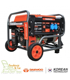 Groupe électrogène à essence 3500W, 230V, régulateur AVR - DAEWOO GDS4950E Groupe électrogène à essence 3500W, 230V, régulateur AVR - DAEWOO GDS4950E