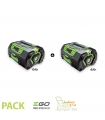 Pack 10AH de batteries Ego Power 56V PACK-10AH